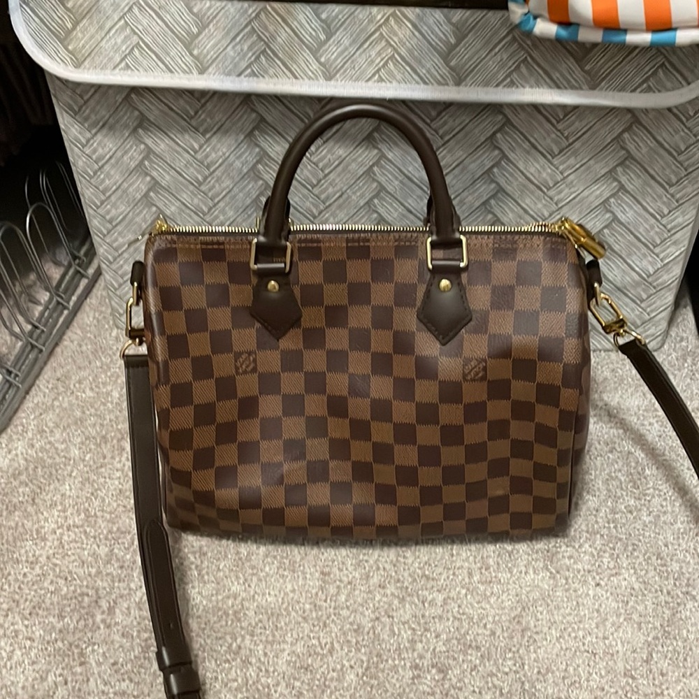 LV speedy bandouliere 30 with strap